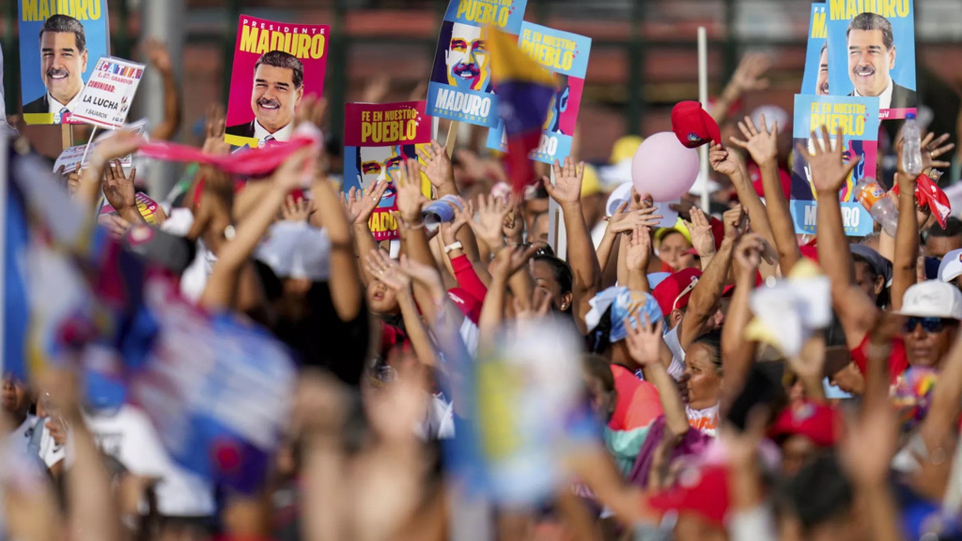 Venezuela Votes in a Crucial Presidential Election as Opposition Aims for Change